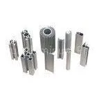 Standard Aluminium Window And Door Frame Extrusion Profiles , Rectangular Shape