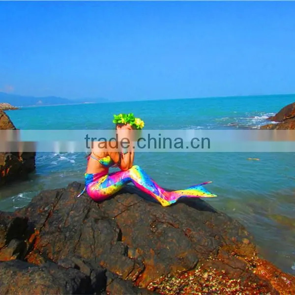 Custom Mermaid Tails for Girls, Mermaid Tail for Swimming photo-4