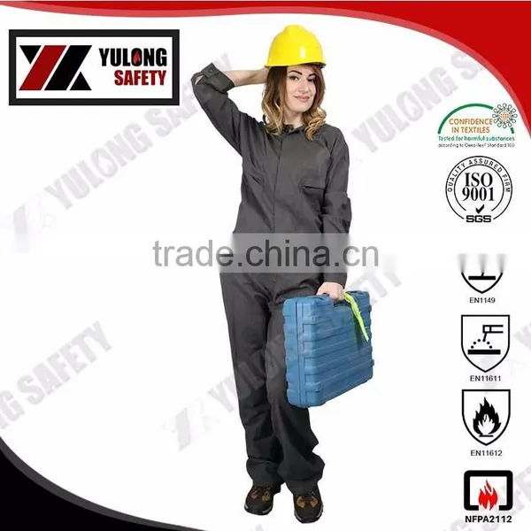 Oeko-tex 100 EN11611 EN11612 Safety Autumn Coveralls for Worker photo-5