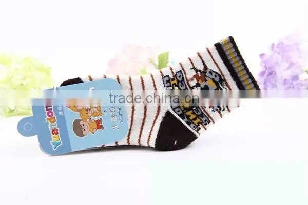 Autumn&winter High Quality 100%cotton Children Terry Thick Socks photo-4