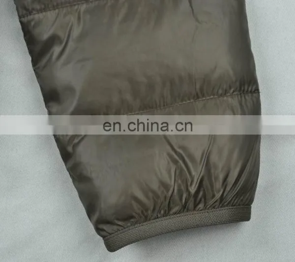 2015 Latest Fashion Stylish Embroidery Patch Fit Men Down Jacket photo-6