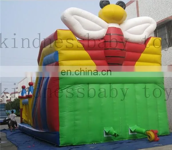 Attractive Inflatable Fun City, Big Inflatable Bouncy Games, Inflatable Combo Slid Fun Land City photo-3