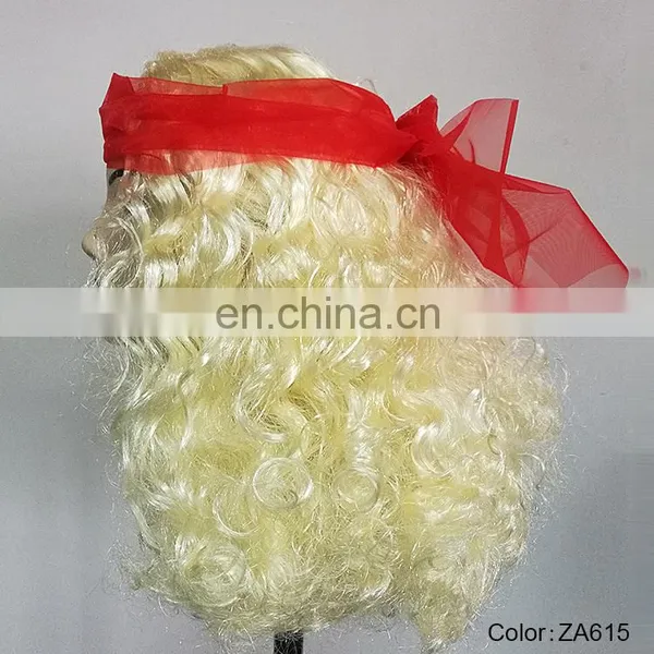 Carnival Hippie Women Blond Wigs P-W239 photo-2