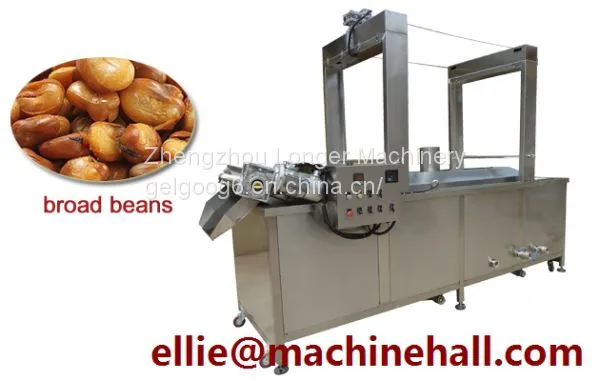 Continuous Fish Skin Frying Machine For Sale|Fish Meat Fryer Equipment photo-3