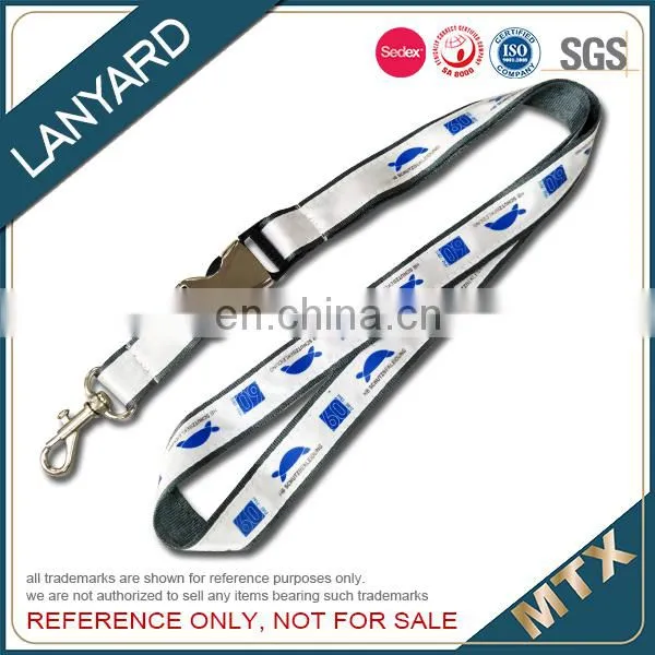 Custom Double Layers Satin Lanyard photo-3