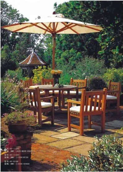 Easy To Clean Outdoor Garden Furniture Teak Outdoor Furniture Powder Coating photo-2