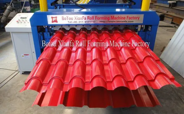 Double Glazed Tile and Trapezoidal Forming Machine photo-3