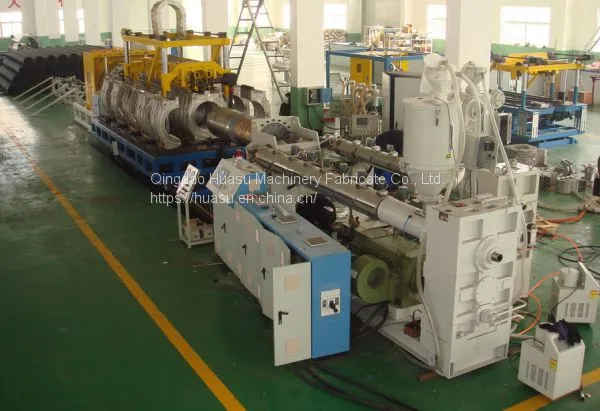 PE DWC Tube Extruder Corrugated Pipe Extrusion Line photo-5