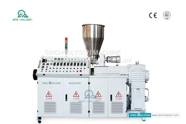 HSJZ 65/132 Conical Twin Screw Extruder