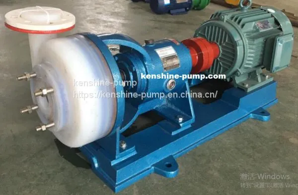 IJ Chemical Alkali Centrifugal Stainless Steel Pump photo-3