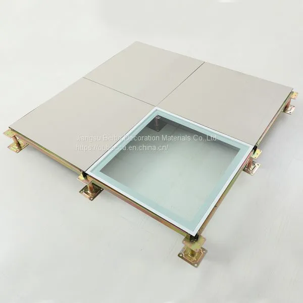 High-strength, High-load-bearing, Flame-retardant and Non-slip All-steel Ceramic Anti-static Raised Floor for Office Buildings and Computer Rooms600 photo-4