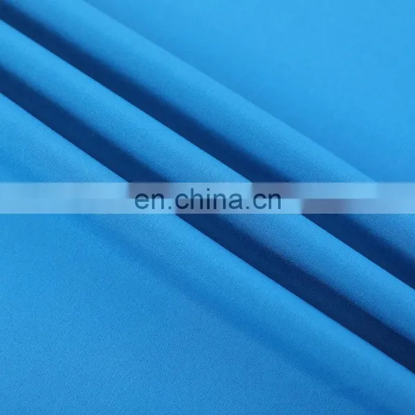 High Quality 100D Polyester 4 Way Stretch Fabric Plain Woven Polyester Spandex Fabric Outdoor Clothing Material photo-4