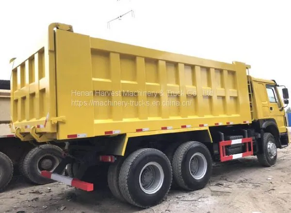 Used Sinotruk Right Hand Tipper 6x4 30 Ton Second Hand Howo Dump Truck in Zambia photo-3