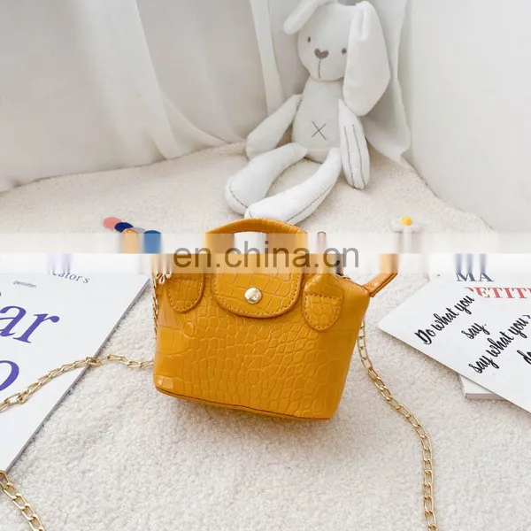 Korea Kids Small Wings Mini Bag Children pu Leather One Shoulder Cross-strap Change Coin Purse Bags photo-4