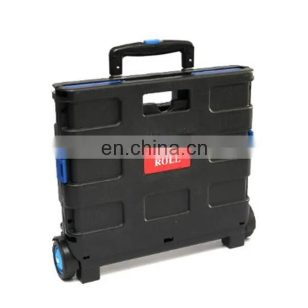 Foldable Eco-friendly Customized Logo Detachable Space-saving Plastic Trolley Tool Box photo-3