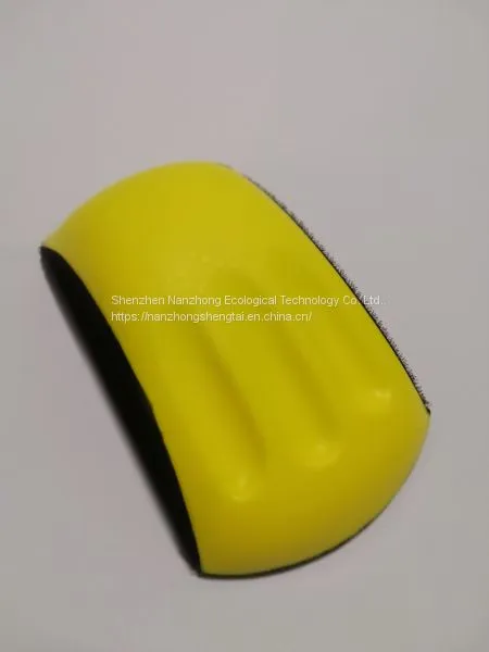 High Quality Self Adhesive Sandpaper Hand Grinding Push Board High Quality Hand Grinding Plate Car Rust Cleaning photo-3