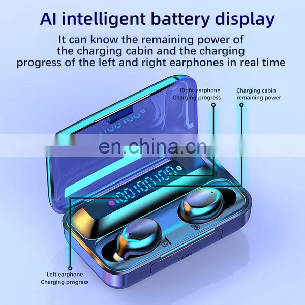 Factory OEM 5.0 Bass Wireless Bluetooth Earbuds Headsets Headphone in Ear photo-7
