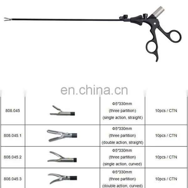 Bipolar Forceps Reusable Laparoscopic Bipolar Electrode Forceps Electrosurgical Bipolar Forceps photo-5