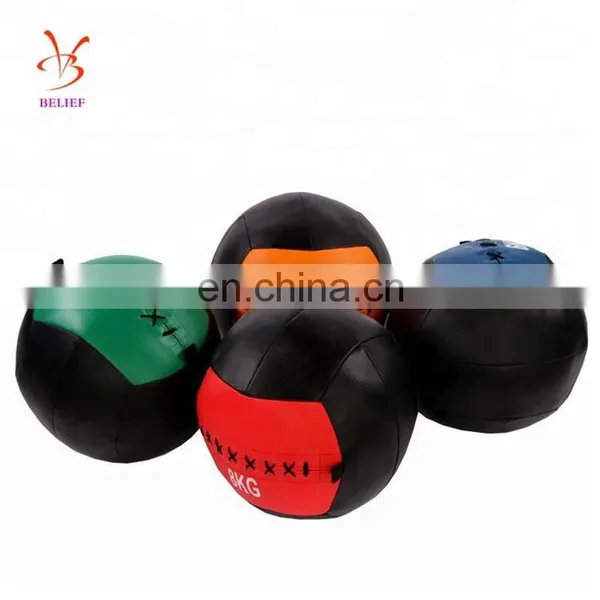 Factory Direct Gym PU Leather Soft Medicine Ball photo-4