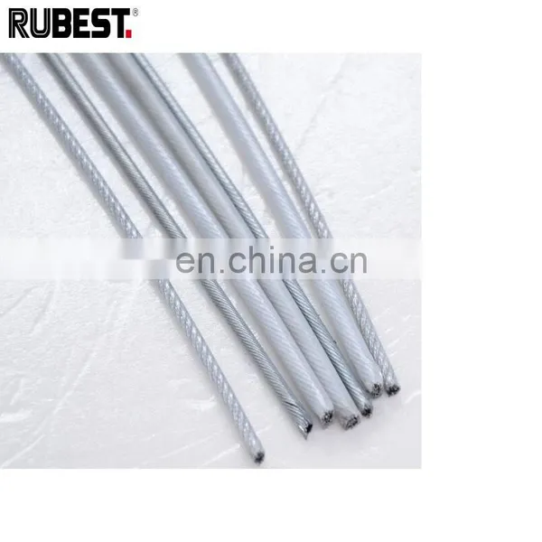 Wholesale 1*19 7*7 2mm 1.8mm 1.9mm Pvc Coated Galvanized Steel Wire Rope photo-3