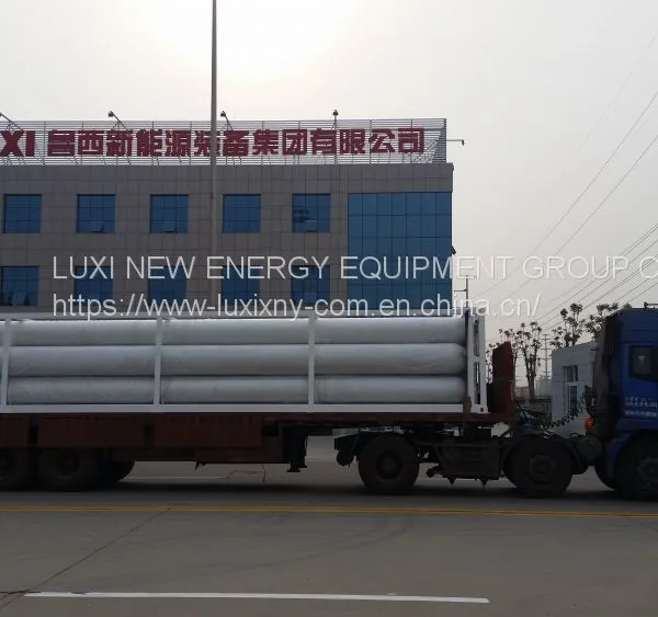 China Famous Brand CNG Jumbo Tube Skid Trailer CNG Tube Skid Container Cylinder photo-3