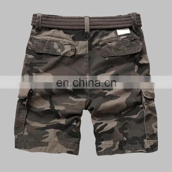 Wholesale Casual Camo Cargo Beach Shorts for Men photo-2