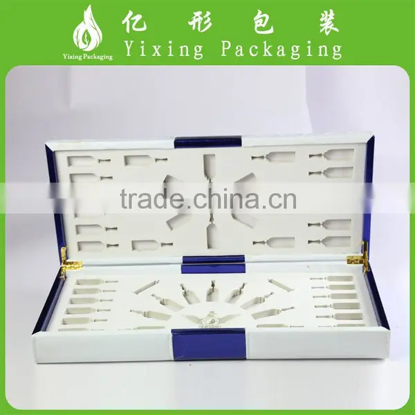 Wholesale Beautifully Painted Gold Hinge PU Leather Box for SPA Products Promotion photo-2