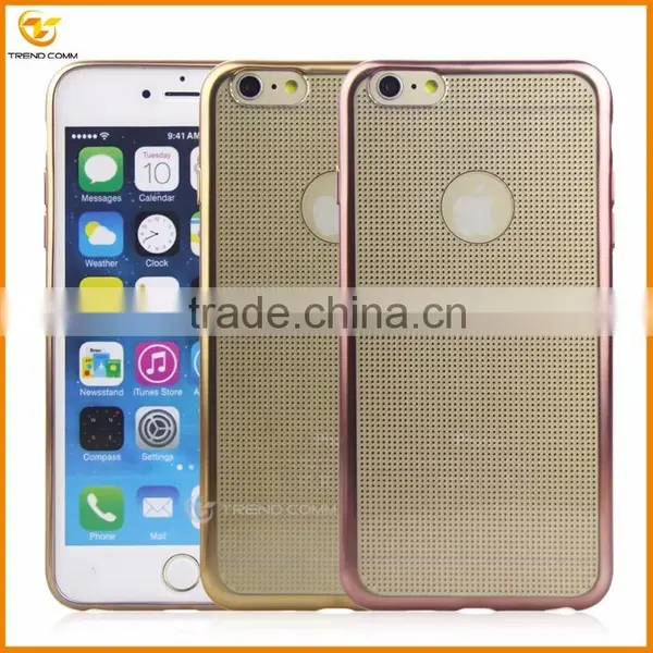Wholesale Plating Transparent Tpu Soft Case for Iphone 6 photo-5