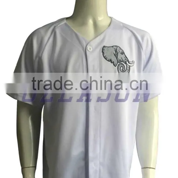 Custom Design Baseball Uniforms Pinstripe Baseball Jersey Wholesale photo-2
