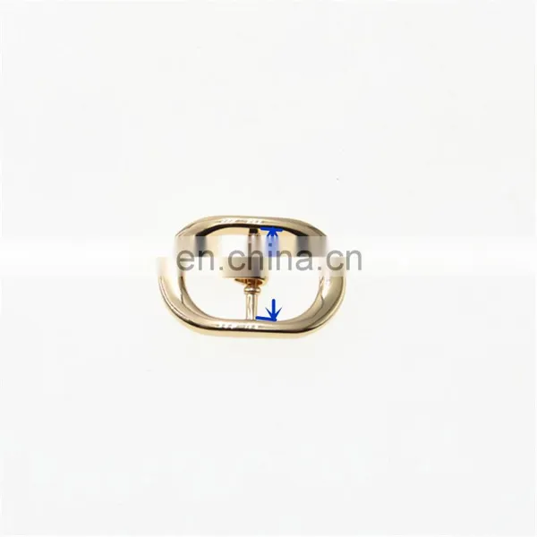 15mm Gold Plated Metal Square Buckle Bag Parts Accessories Ladies Sandal photo-4