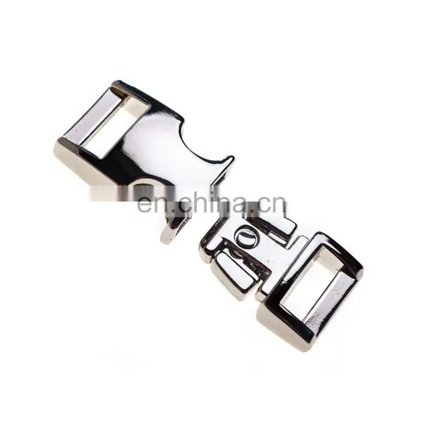 OEM ODM Accept 26mm Quick Release Contoured Plastic Metal Adjustable Pet Buckle for Dog Collar and Handbags photo-5