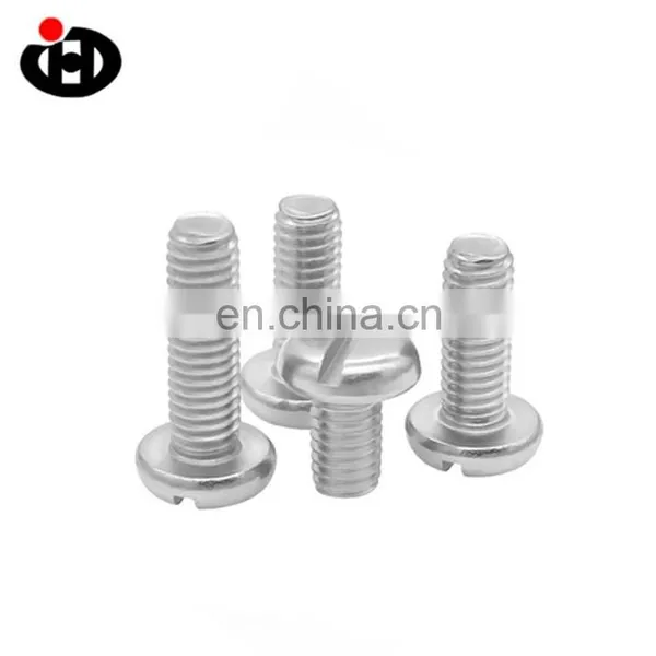 DIN84 Slotting Machine Screws Slotted Stainless Steel Cheese Head Screws photo-4