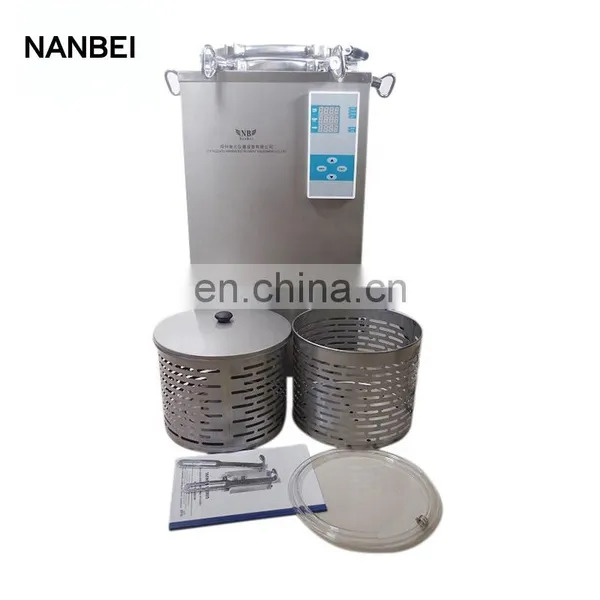 50l 100l Stainless Steel Desktop Vertical Pressure Steam Sterilizer photo-4