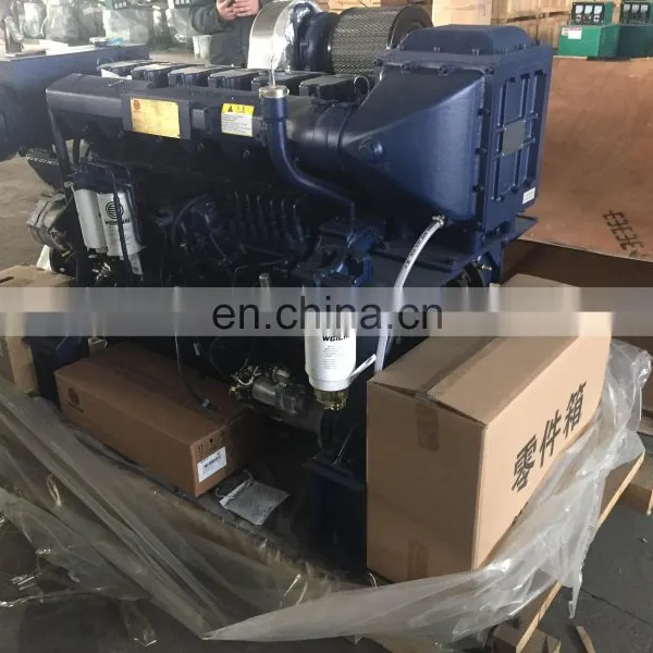 High Quality 450hp 2100rpm Weichai WP12C450-21 Diesel Marine Engine photo-2