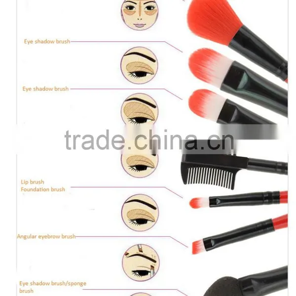Hot Sale Private Label Makeup Brush Kit 7pcs photo-6