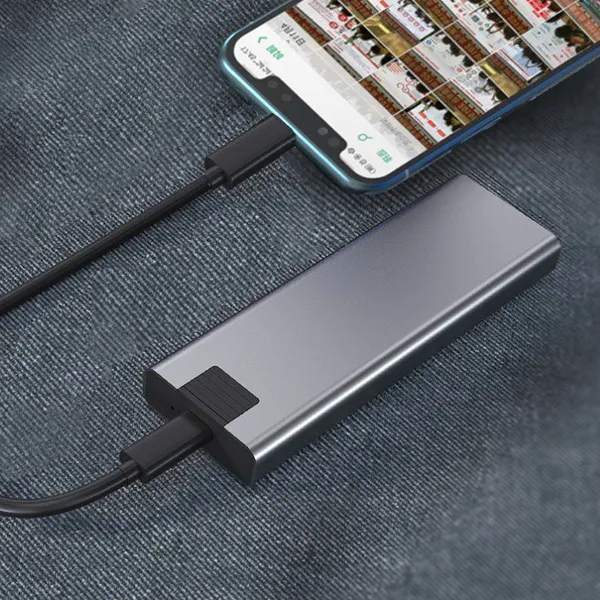 Portable Aluminum M.2 SSD Enclosure Up To 2TB photo-3