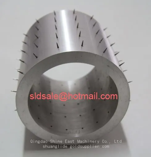 Fibrillation Roller / Perforating Pin Cylinder / Pinned Sleeve /Needle Punching Rings photo-3