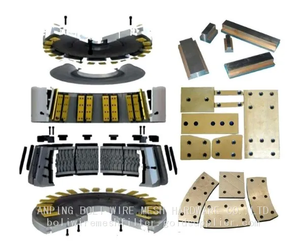 High Quality Custom Mold Parts Guide Strip Wear Block Wear Plates BOLI photo-2