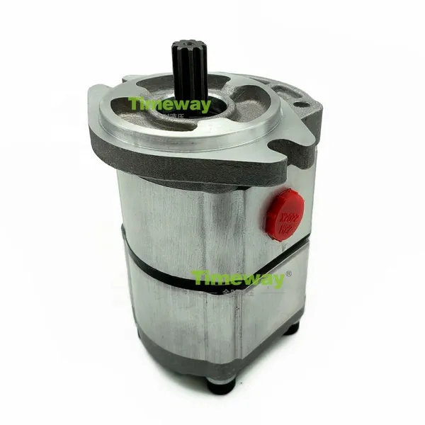 PGP Hydraulic Gear Pump PGP51053SLP PGP5183DGLP Excavator Double Gear Pump 1 Inlet 2 Outlet Ports High Pressure Oil Pump photo-2