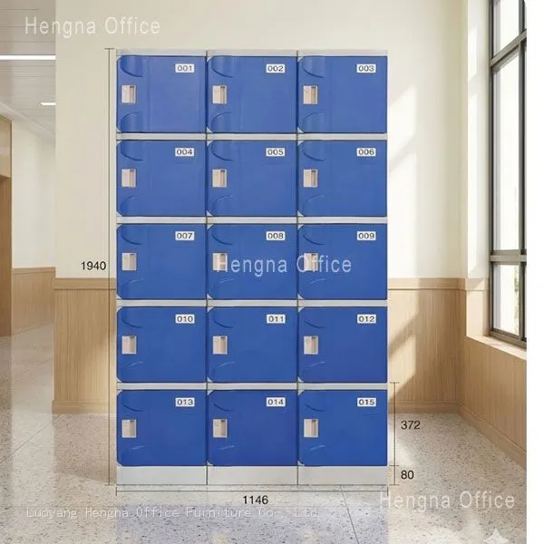 9-Section ABS Locker FLC06 for Clinic Staff — Easy-Clean Surfaces, CE Certified, No Rust photo-5