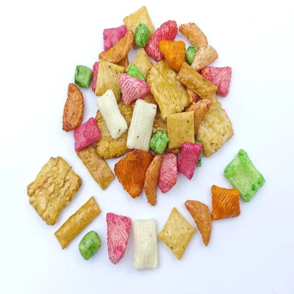 mix rice cracker