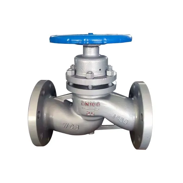 U41H-16C boiler high-temperature steam resistant cast steel flange plunger valve