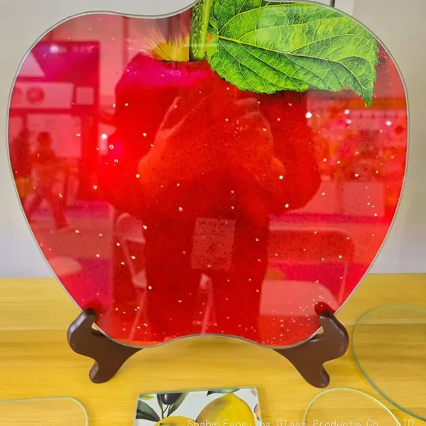 Decorative Unbreakable Tempered Glass Cutting Board