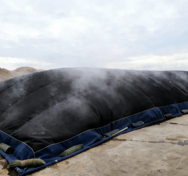 Ncs Sludge, Cow Dung, Pig Manure, Chicken Manure Fermentation Covering Film, Nano-film, Molecular Film, Membrane Composting Machine, Fermentation Silo photo-2