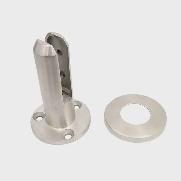 304 Stainless Steel Glass Railing Brackets With Mill Test Report Easy Installation Friction Fit for Staircase Balustrade photo-3