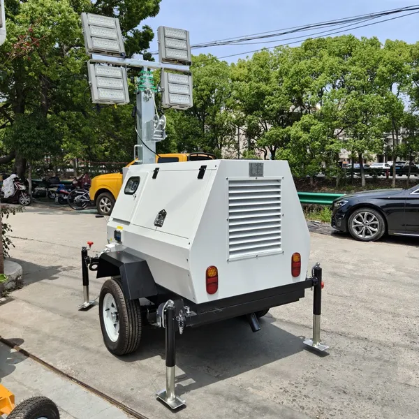 Mobile Light Tower | Portable Construction Lighting Tower photo-4