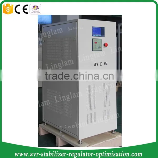 80kva 3 Phase Non Contact Voltage Regulator