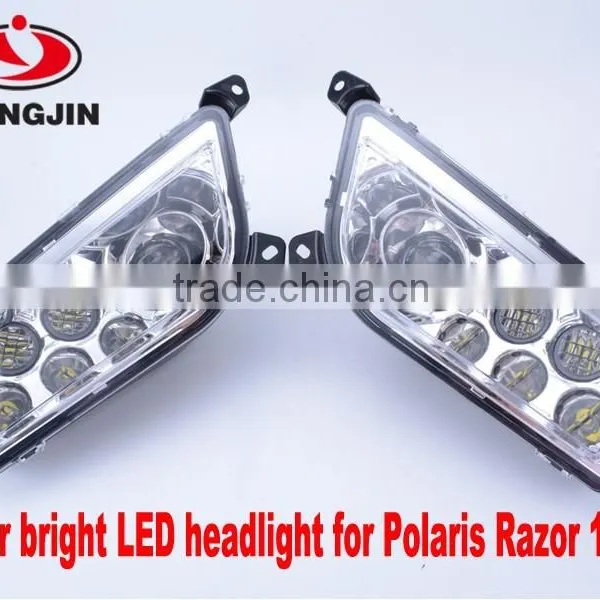 Best Price LED Headlight for 2014 Polaries RZR XP 4 1000 EPS ATV UTV Parts photo-2