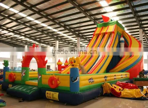Giant Inflatable Land Slide for Adult, Winter Slide for Sale, Commercial Grade Inflatable Pvc Slide photo-2