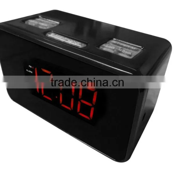 Red LED Backlight PLL Dual Alarm Projector Clock Radio photo-3